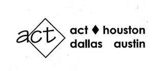 ACT ACT HOUSTON DALLAS AUSTIN