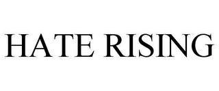 HATE RISING