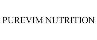 PUREVIM NUTRITION