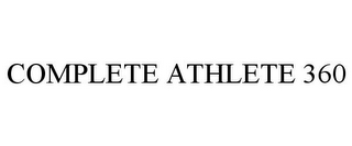 COMPLETE ATHLETE 360