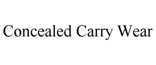 CONCEALED CARRY WEAR