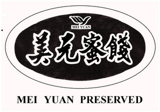 MEI YUAN; MEI YUAN PRESERVED