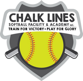 CHALK LINES SOFTBALL FACILITY & ACADEMYLLC. TRAIN FOR VICTORY PLAY FOR GLORY