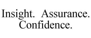 INSIGHT. ASSURANCE. CONFIDENCE.