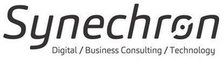 SYNECHRON DIGITAL/ BUSINESS CONSULTING/ TECHNOLOGY