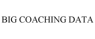 BIG COACHING DATA