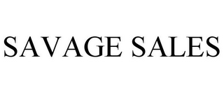 SAVAGE SALES