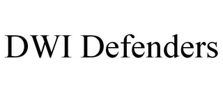 DWI DEFENDERS