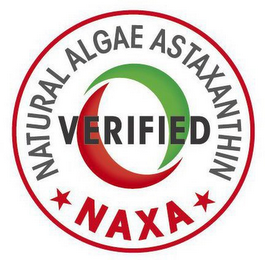 NATURAL ALGAE ASTAXANTHIN VERIFIED NAXA
