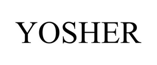 YOSHER