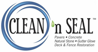 CLEAN 'N SEAL PAVERS · CONCRETE NATURALSTONE · GUTTER GLOVE DECK & FENCE RESTORATION