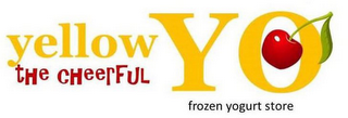 YELLOW YO THE CHEERFUL FROZEN YOGURT STORE