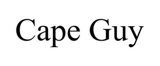 CAPE GUY