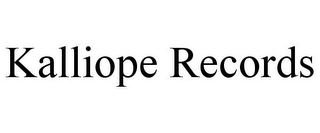 KALLIOPE RECORDS