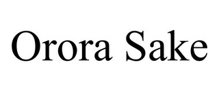 ORORA SAKE