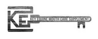 KE KEY EQUINE MOUTH CARE SUPPLEMENT