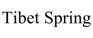 TIBET SPRING