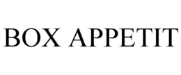 BOX APPETIT