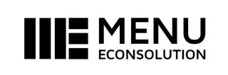 ME MENU ECONSOLUTION