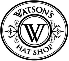 WATSON'S HAT SHOP W