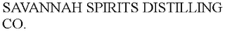 SAVANNAH SPIRITS DISTILLING CO.