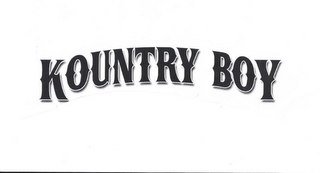 KOUNTRY BOY