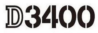 D3400