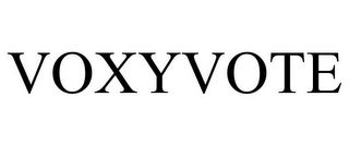 VOXYVOTE