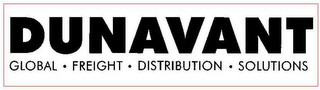 DUNAVANT GLOBAL FREIGHT DISTRIBUTION SOLUTIONS