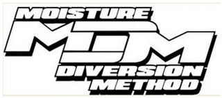 MOISTURE MDM DIVERSION METHOD