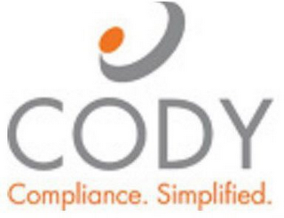 CODY COMPLIANCE. SIMPLIFIED.