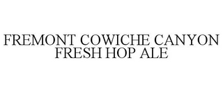 FREMONT COWICHE CANYON FRESH HOP ALE