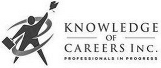 KNOWLEDGE OF CAREERS INC. PROFESSIONALSIN PROGRESS