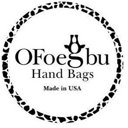 OFOEGBU HAND BAGS MADE IN USA