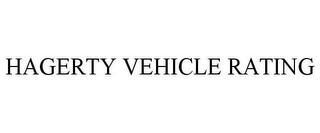HAGERTY VEHICLE RATING