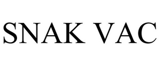 SNAK VAC