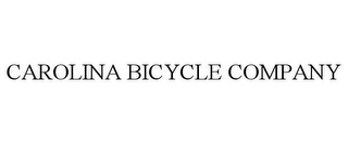 CAROLINA BICYCLE COMPANY