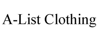A-LIST CLOTHING