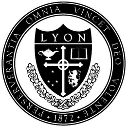 PERSERVERANTIA OMNIA VINCET DEO VOLENTE· 1872 · LYON