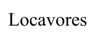 LOCAVORES