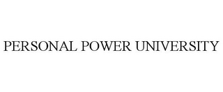 PERSONAL POWER UNIVERSITY