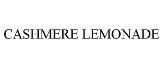 CASHMERE LEMONADE