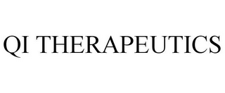 QI THERAPEUTICS