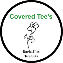 COVERED TEE'S DARIA JILES T-SHIRTS