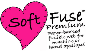 SOFTFUSE PREMIUM PAPER BACKED FUSIBLE WEB FOR MACHINE HAND APPLIQUE