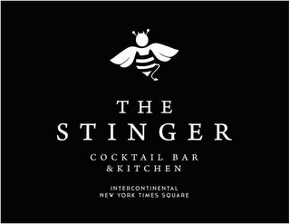 THE STINGER COCKTAIL BAR & KITCHEN INTERCONTINENTAL NEW YORK TIMES SQUARE