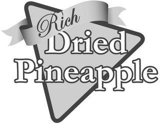 RICH DRIED PINEAPPLE