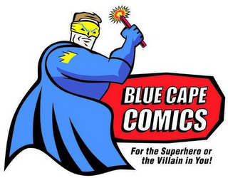BLUE CAPE COMICS FOR THE SUPERHERO OR THE VILLAIN IN YOU!