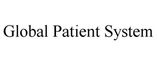 GLOBAL PATIENT SYSTEM