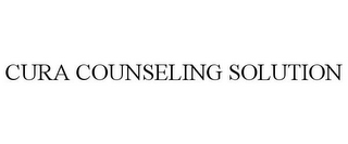 CURA COUNSELING SOLUTION